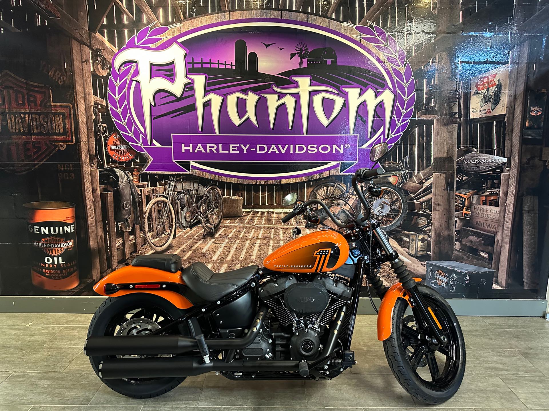 2024 Harley-Davidson Softail Street Bob 114 at Phantom Harley-Davidson