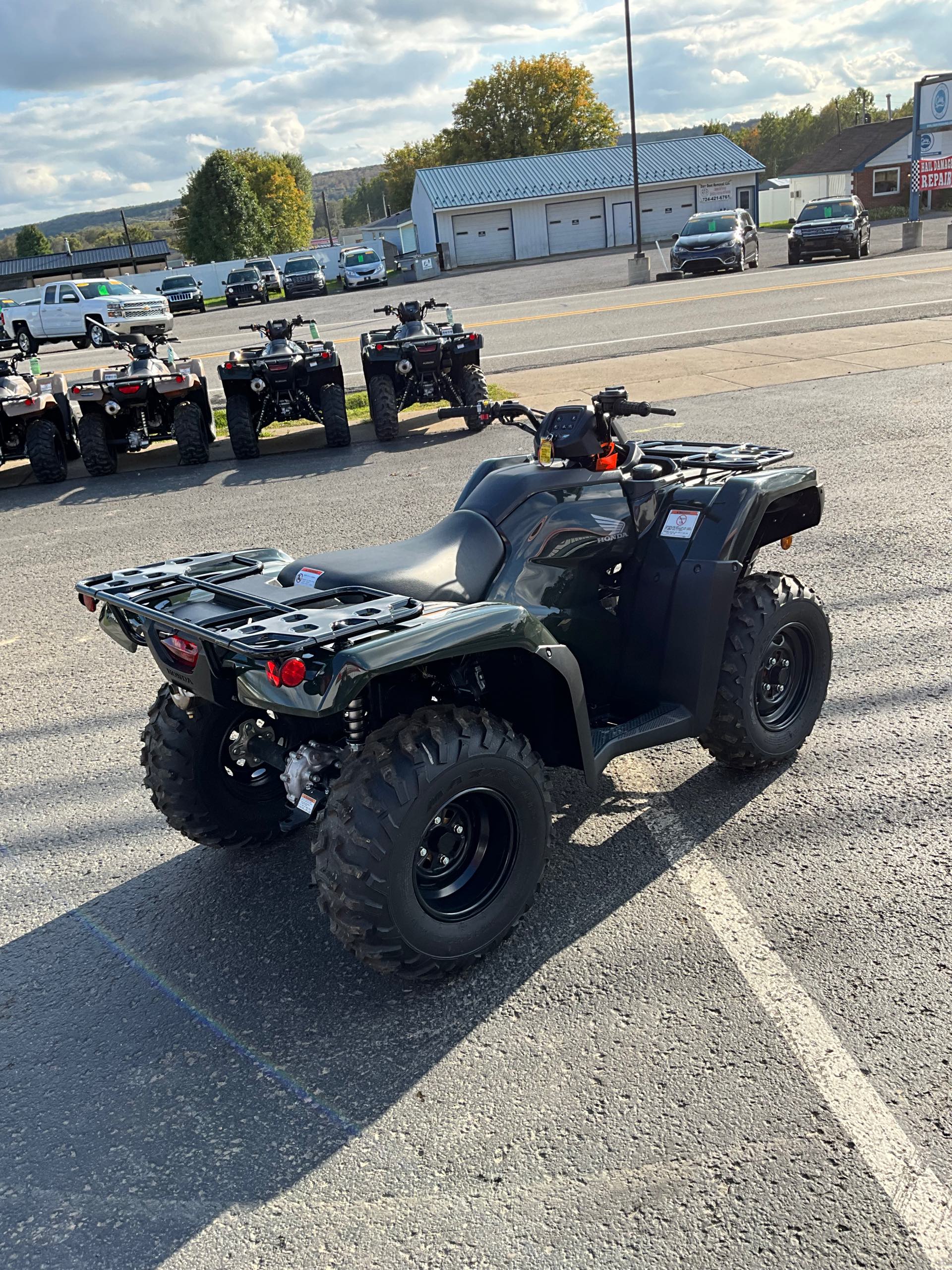 2024 Honda FourTrax Rancher Base at Leisure Time Powersports of Corry