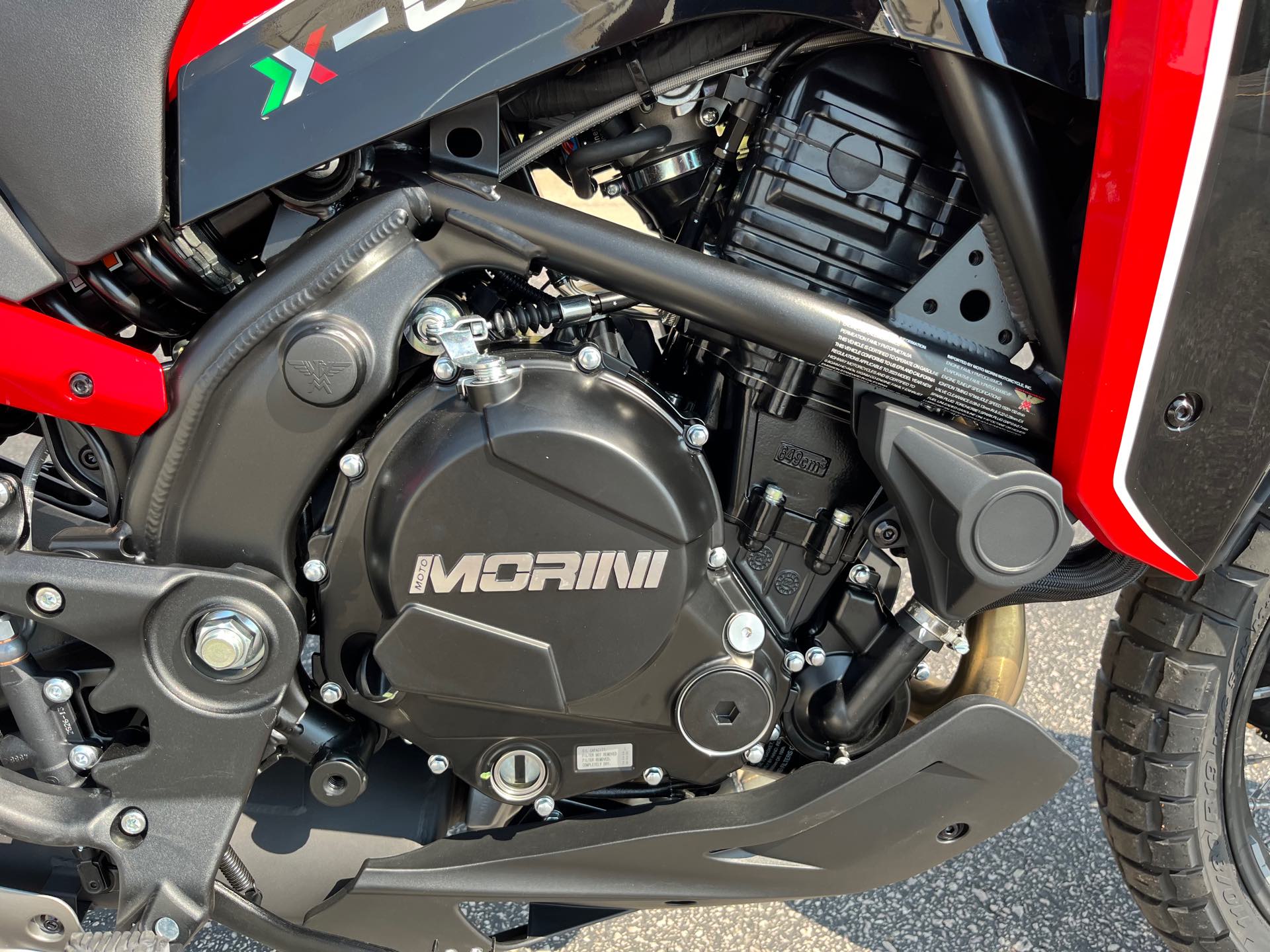 2023 Moto Morini x-cape at Mount Rushmore Motorsports