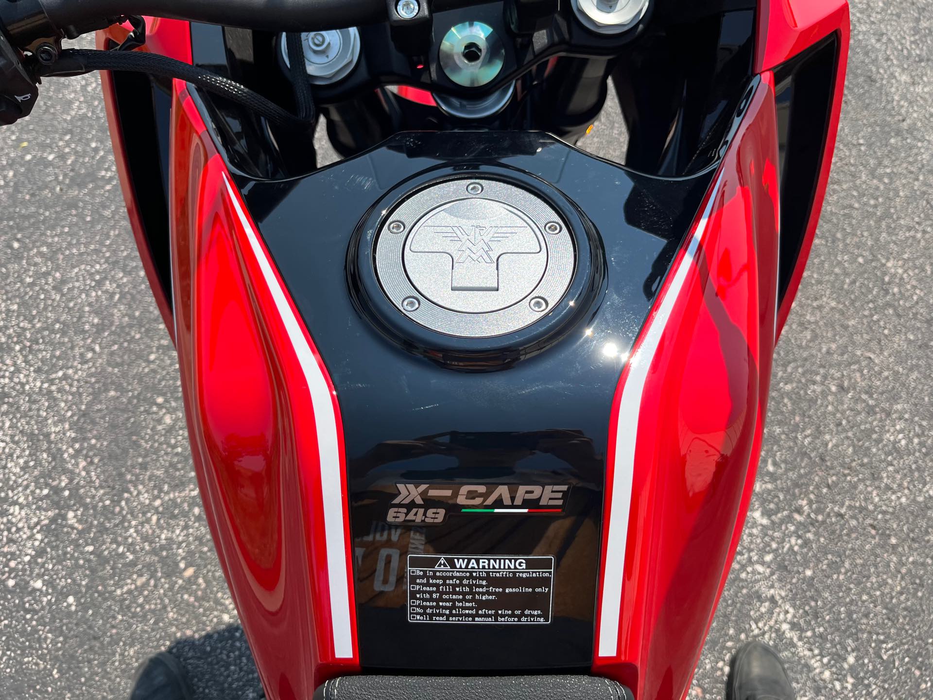 2023 Moto Morini x-cape at Mount Rushmore Motorsports