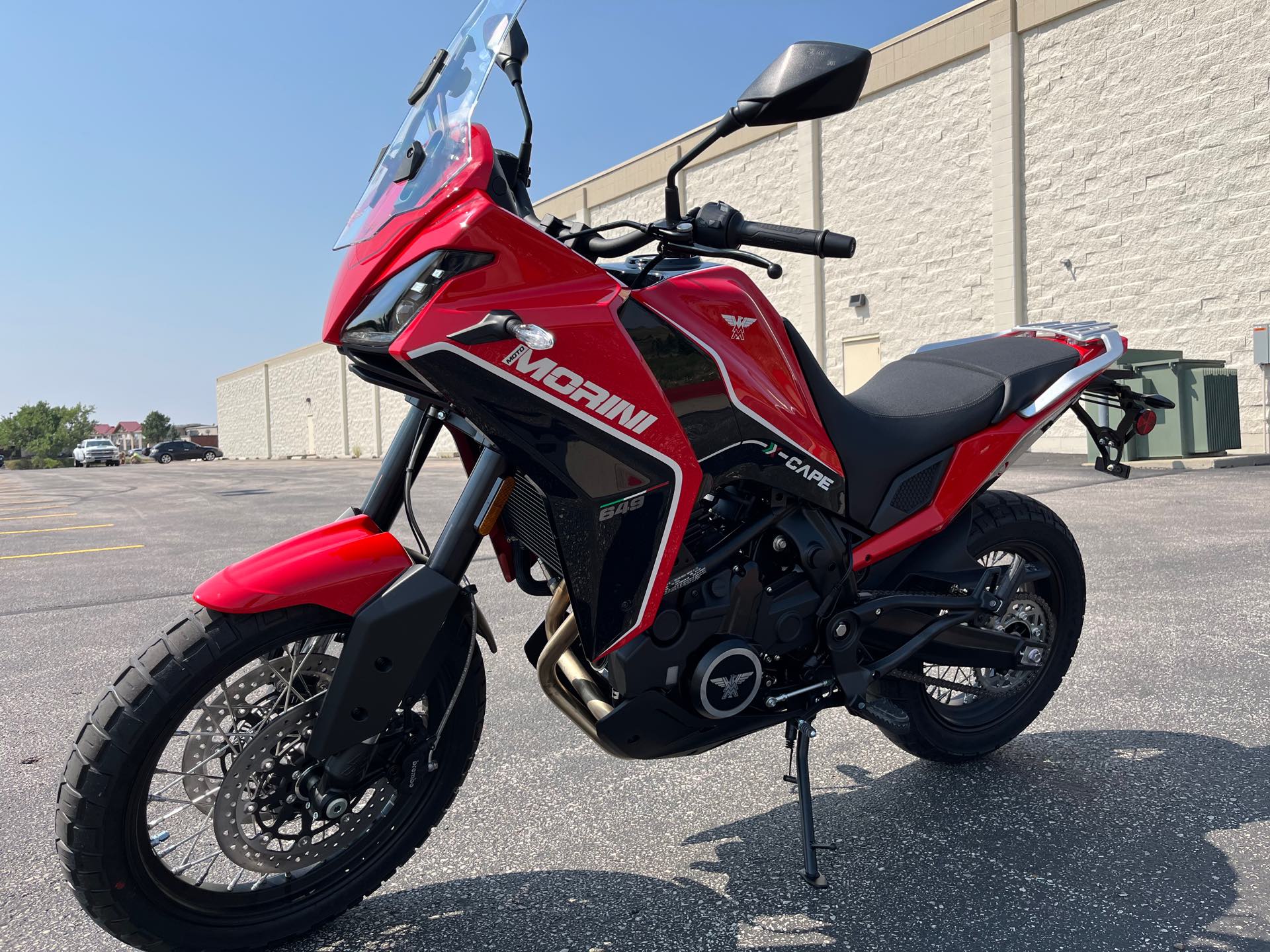 2023 Moto Morini x-cape at Mount Rushmore Motorsports