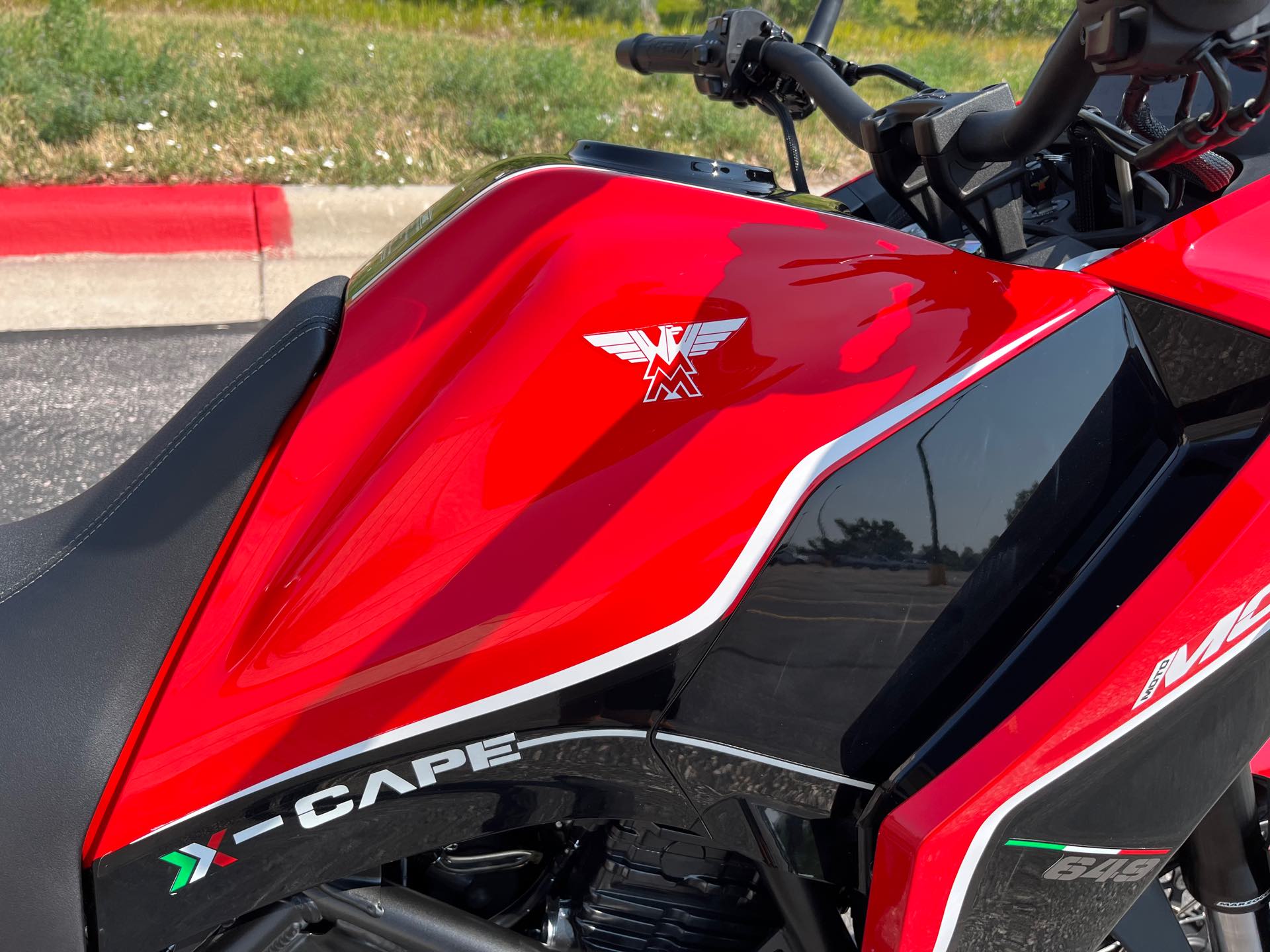 2023 Moto Morini x-cape at Mount Rushmore Motorsports