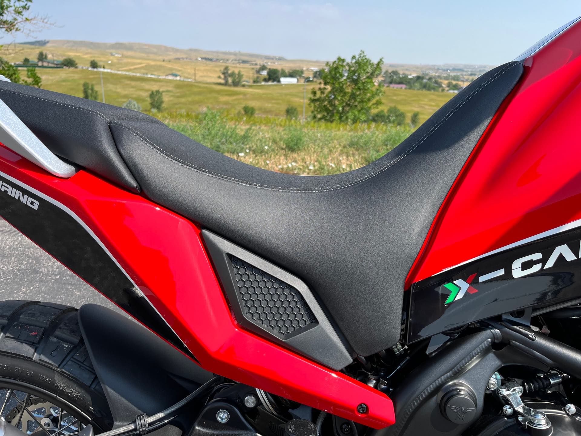 2023 Moto Morini x-cape at Mount Rushmore Motorsports