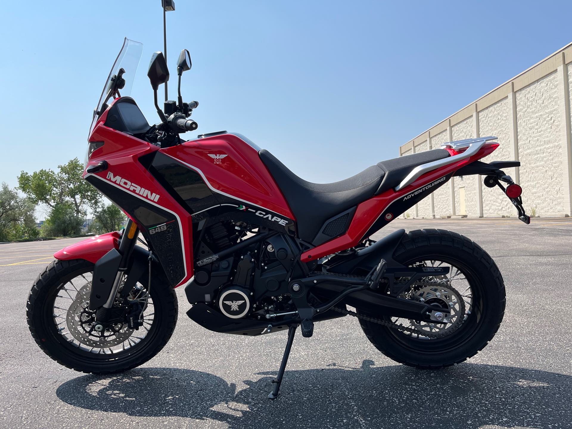 2023 Moto Morini x-cape at Mount Rushmore Motorsports