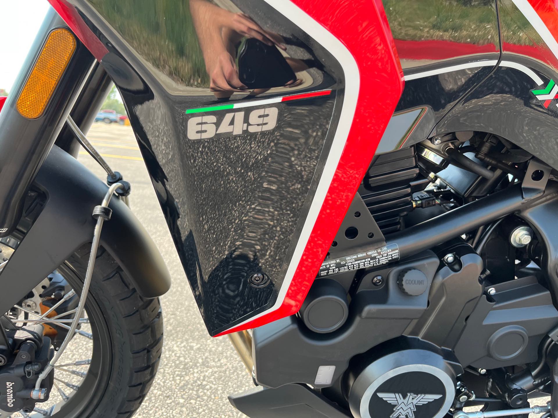 2023 Moto Morini x-cape at Mount Rushmore Motorsports