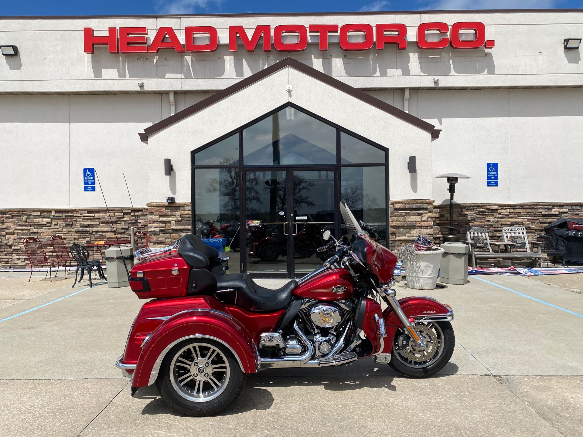 2013 Harley-Davidson Trike Tri Glide Ultra Classic at Head Indian Motorcycle