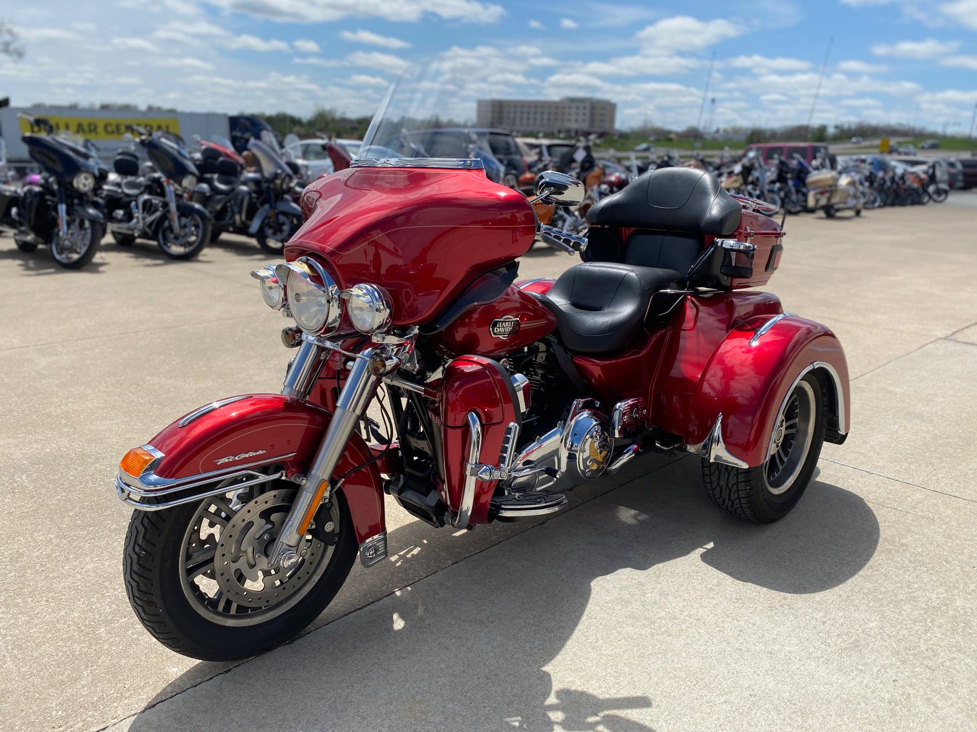 2013 Harley-Davidson Trike Tri Glide Ultra Classic at Head Indian Motorcycle