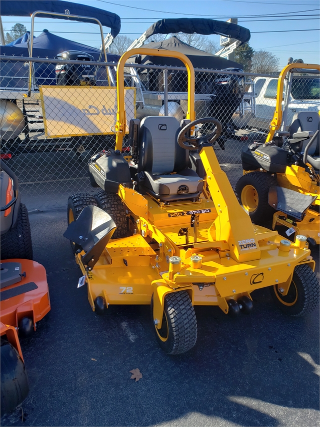 2021 Cub Cadet Commercial Zero Turn Mowers PRO Z 972 SD at Shoals Outdoor Sports