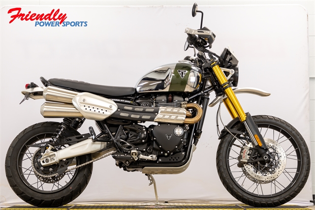 2023 Triumph Scrambler 1200 XE Chrome Edition at Friendly Powersports Baton Rouge