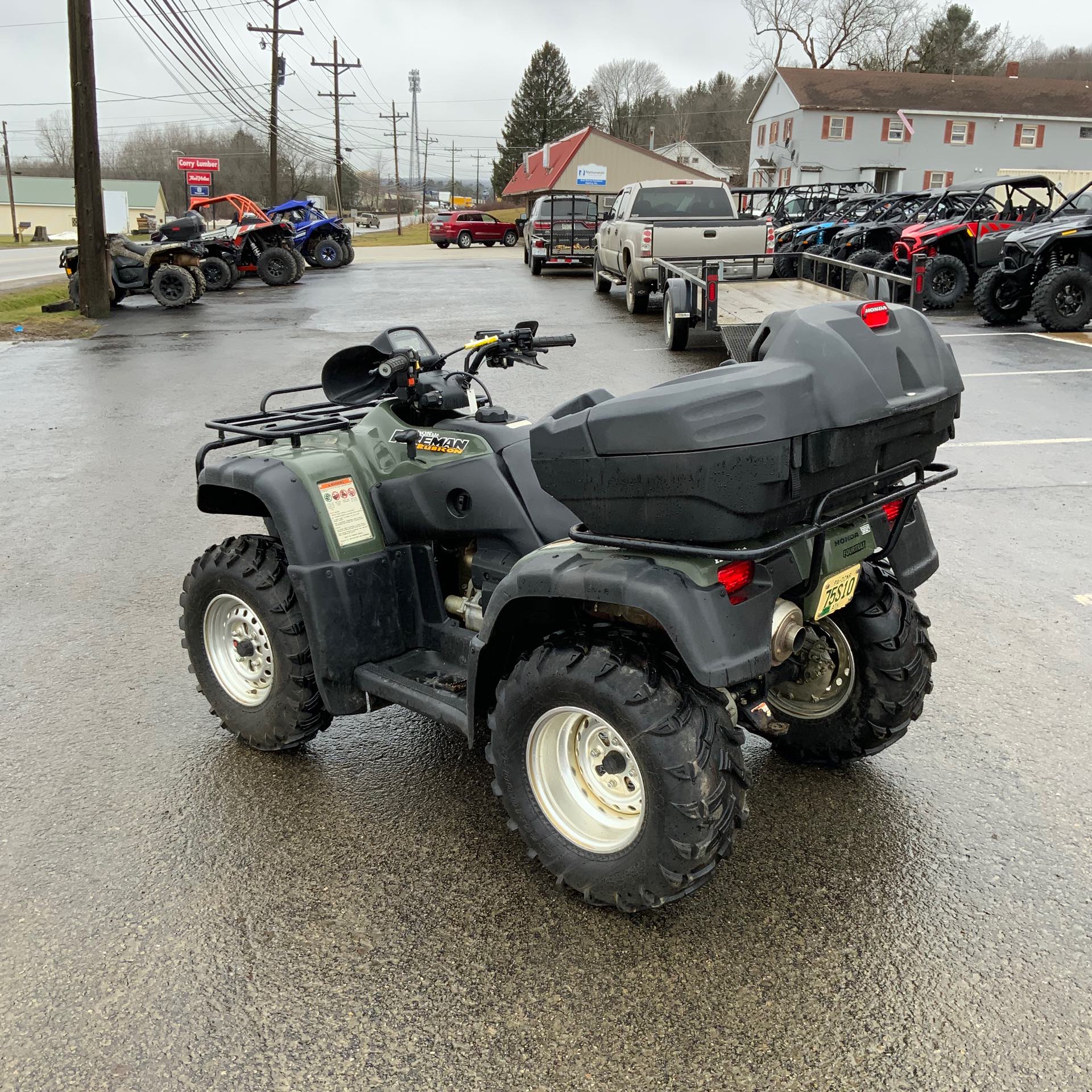 2002 HONDA TRX500FA2 at Leisure Time Powersports of Corry