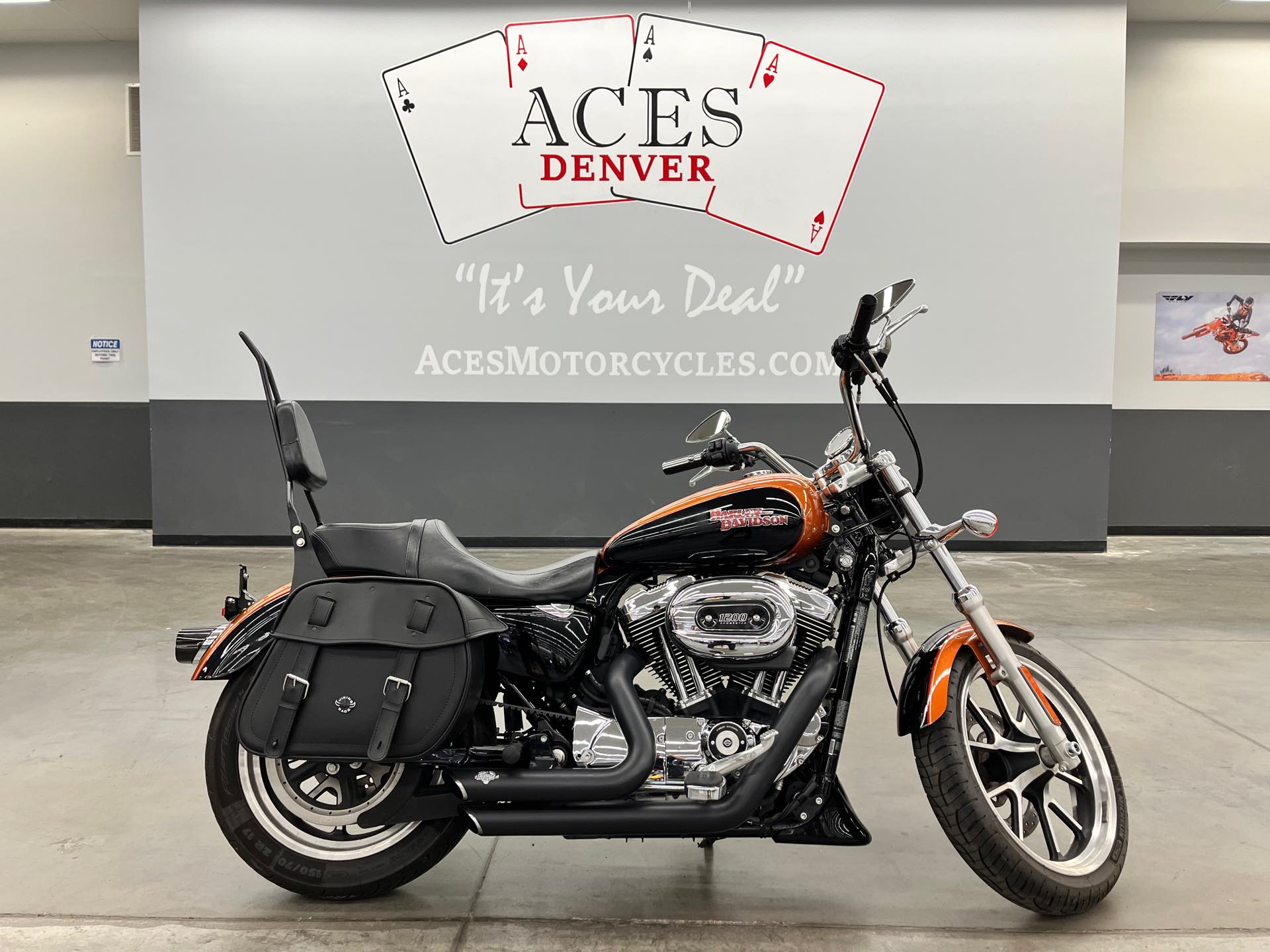 2015 Harley-Davidson Sportster SuperLow 1200T at Aces Motorcycles - Denver