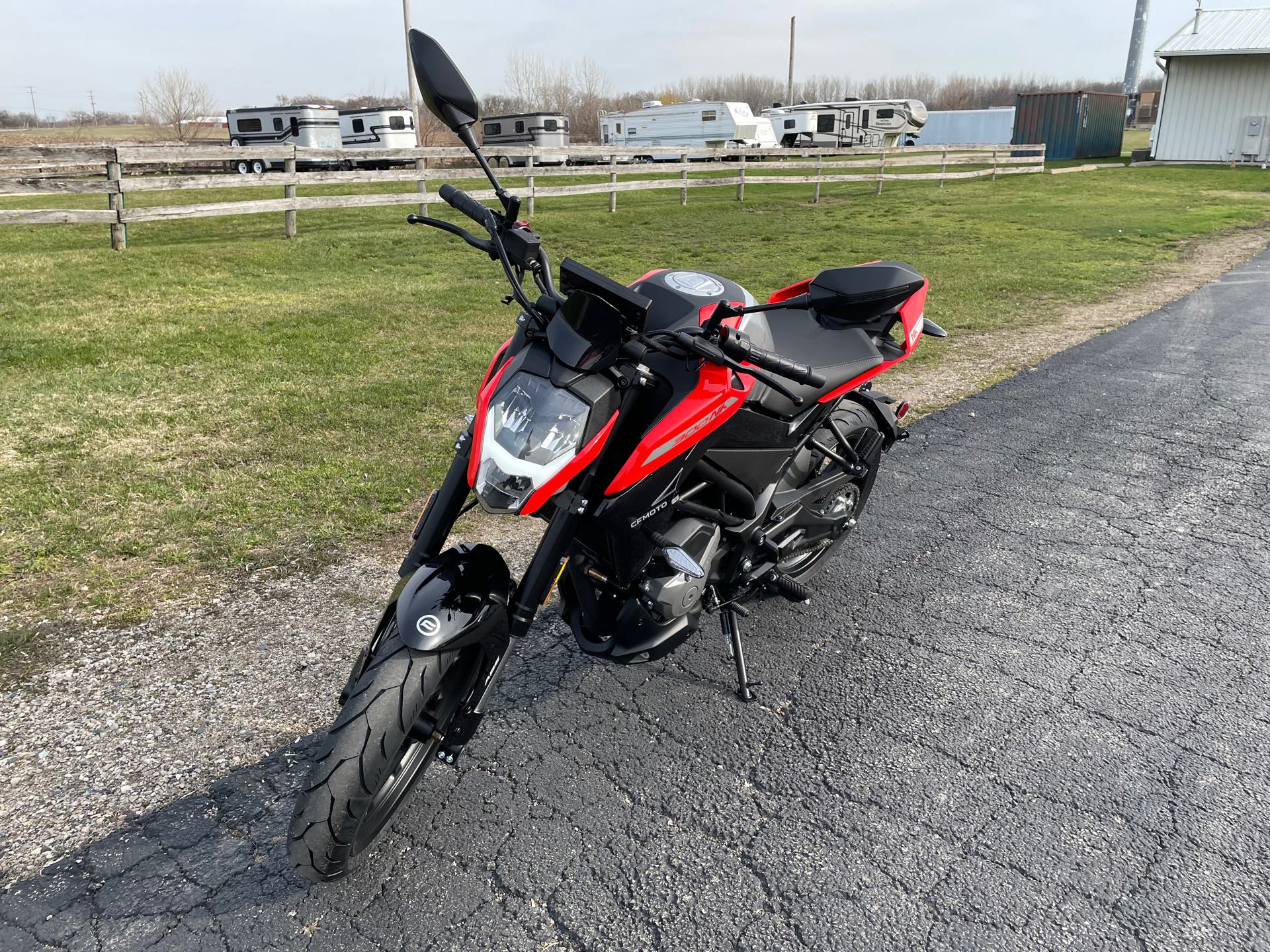 2024 CFMOTO NK 300 at Randy's Cycle