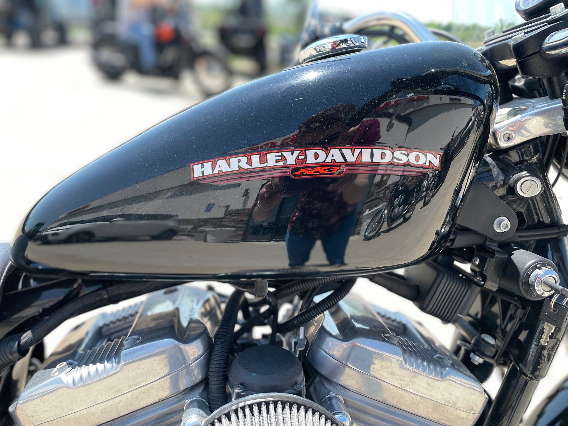 2005 Harley-Davidson Sportster 883 Low at Head Indian Motorcycle