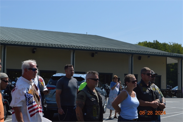 2024 Aug 28 - Nation of Patriots Tour Arrived at H-D Asheville from Johnson City,Tenn Photos at Smoky Mountain HOG