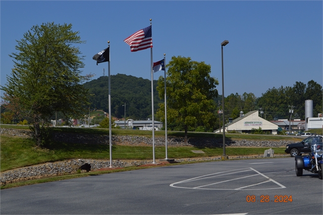 2024 Aug 28 - Nation of Patriots Tour Arrived at H-D Asheville from Johnson City,Tenn Photos at Smoky Mountain HOG