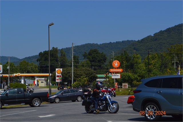 2024 Aug 28 - Nation of Patriots Tour Arrived at H-D Asheville from Johnson City,Tenn Photos at Smoky Mountain HOG