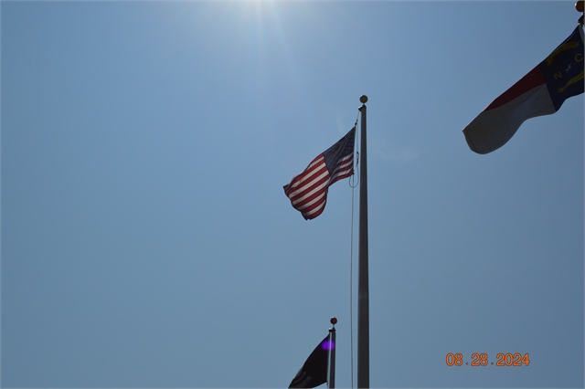 2024 Aug 28 - Nation of Patriots Tour Arrived at H-D Asheville from Johnson City,Tenn Photos at Smoky Mountain HOG