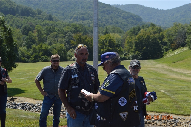 2024 Aug 28 - Nation of Patriots Tour Arrived at H-D Asheville from Johnson City,Tenn Photos at Smoky Mountain HOG