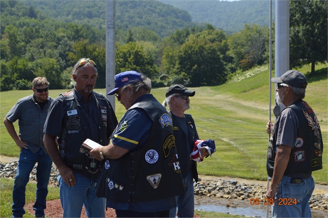 2024 Aug 28 - Nation of Patriots Tour Arrived at H-D Asheville from Johnson City,Tenn Photos at Smoky Mountain HOG