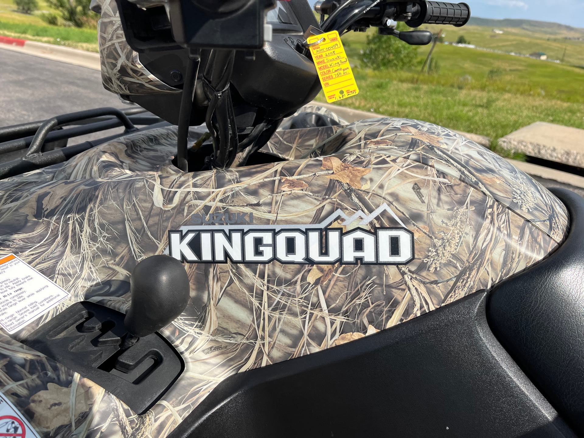 2008 Suzuki KingQuad 750AXi 4X4 Auto Camo at Mount Rushmore Motorsports