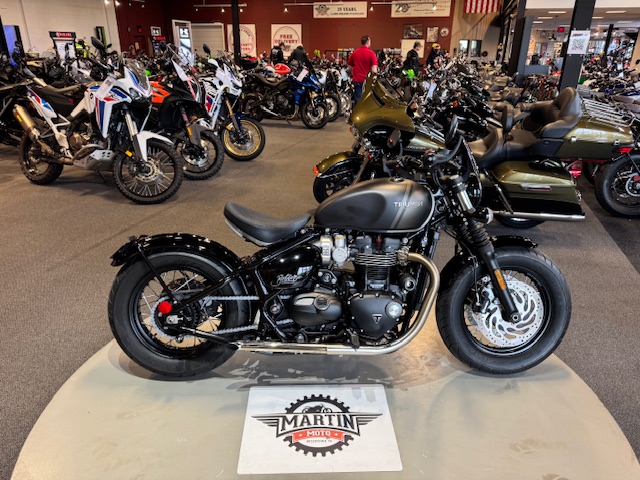 2022 Triumph Bonneville Bobber Base at Martin Moto