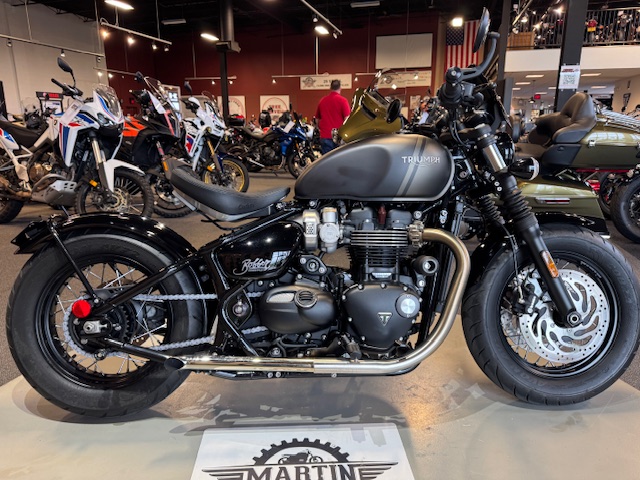 2022 Triumph Bonneville Bobber Base at Martin Moto