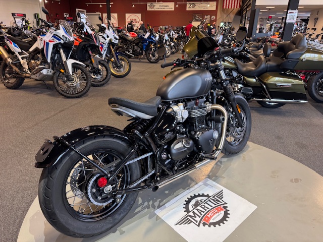2022 Triumph Bonneville Bobber Base at Martin Moto
