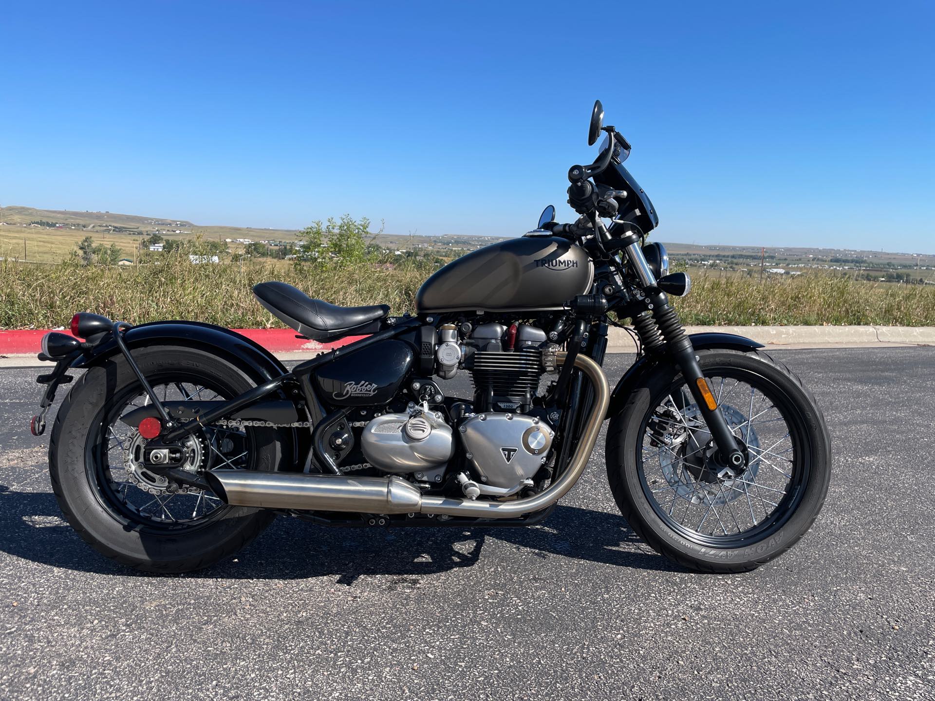 2017 Triumph Bonneville Bobber Base at Mount Rushmore Motorsports