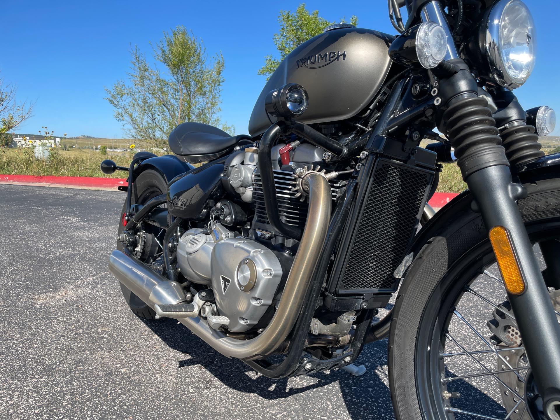 2017 Triumph Bonneville Bobber Base at Mount Rushmore Motorsports