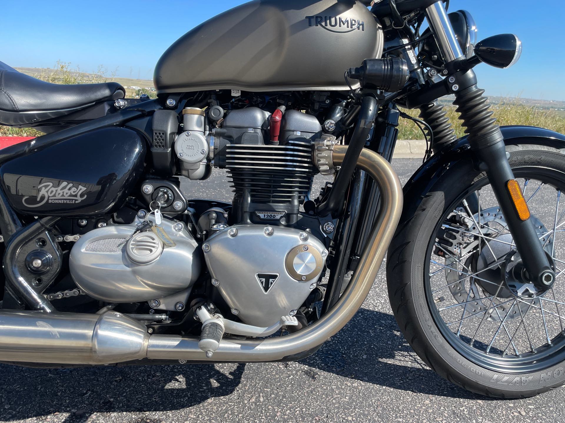 2017 Triumph Bonneville Bobber Base at Mount Rushmore Motorsports