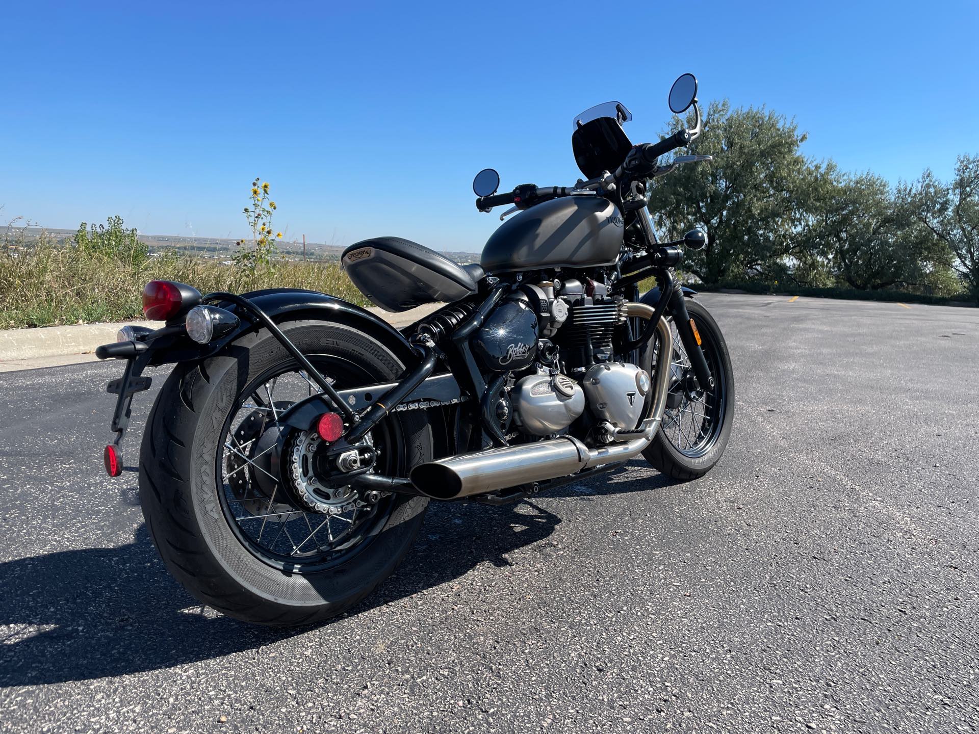 2017 Triumph Bonneville Bobber Base at Mount Rushmore Motorsports