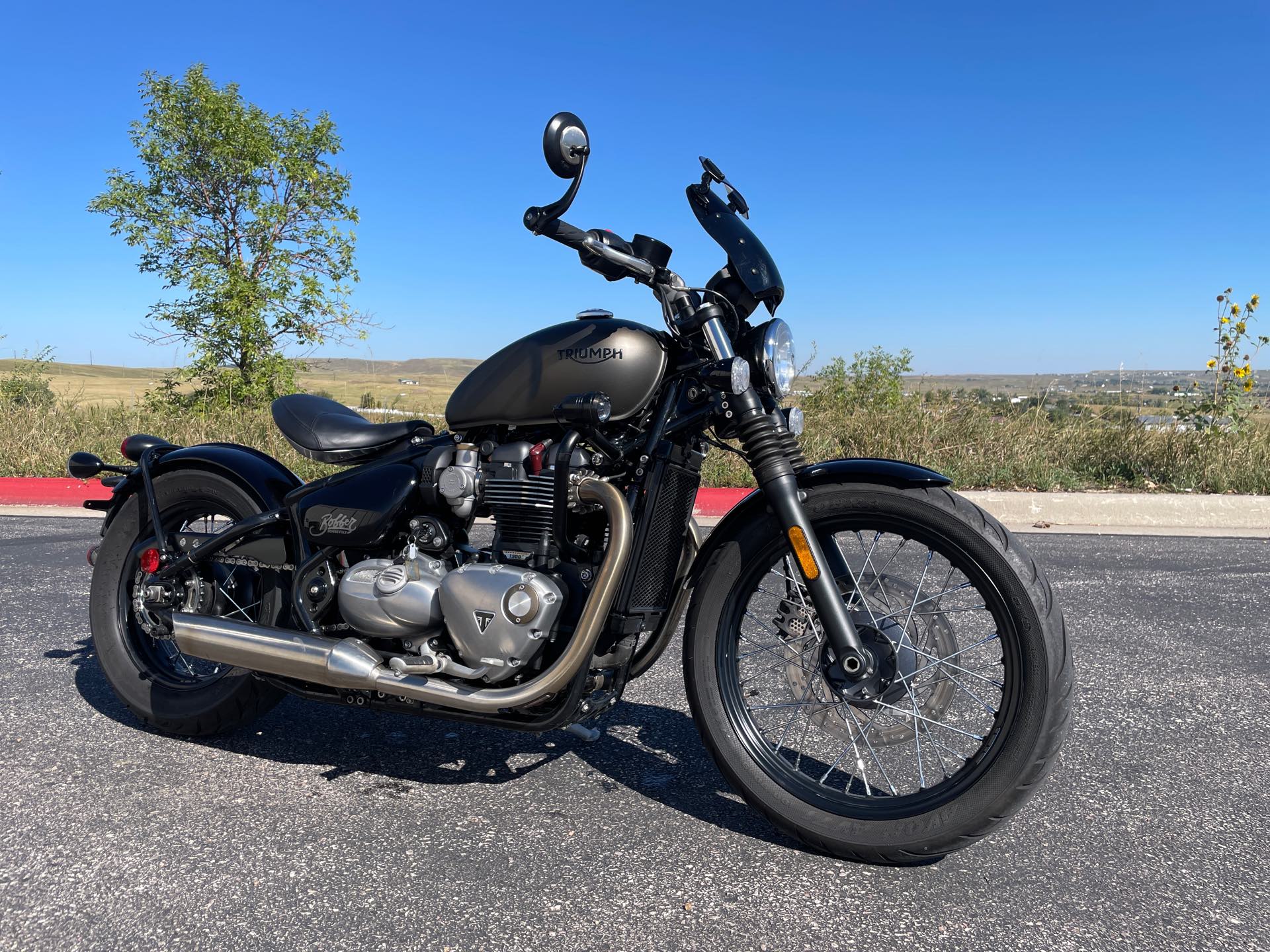 2017 Triumph Bonneville Bobber Base at Mount Rushmore Motorsports