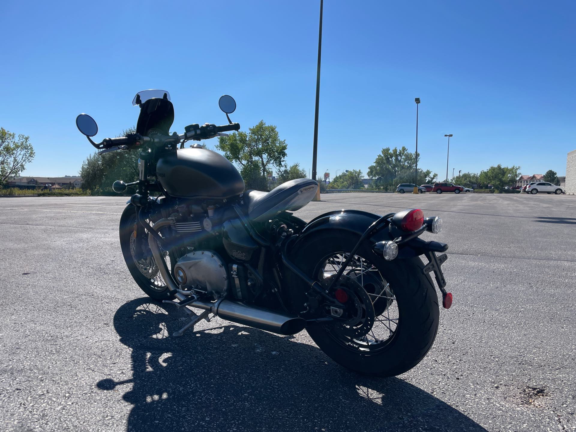 2017 Triumph Bonneville Bobber Base at Mount Rushmore Motorsports