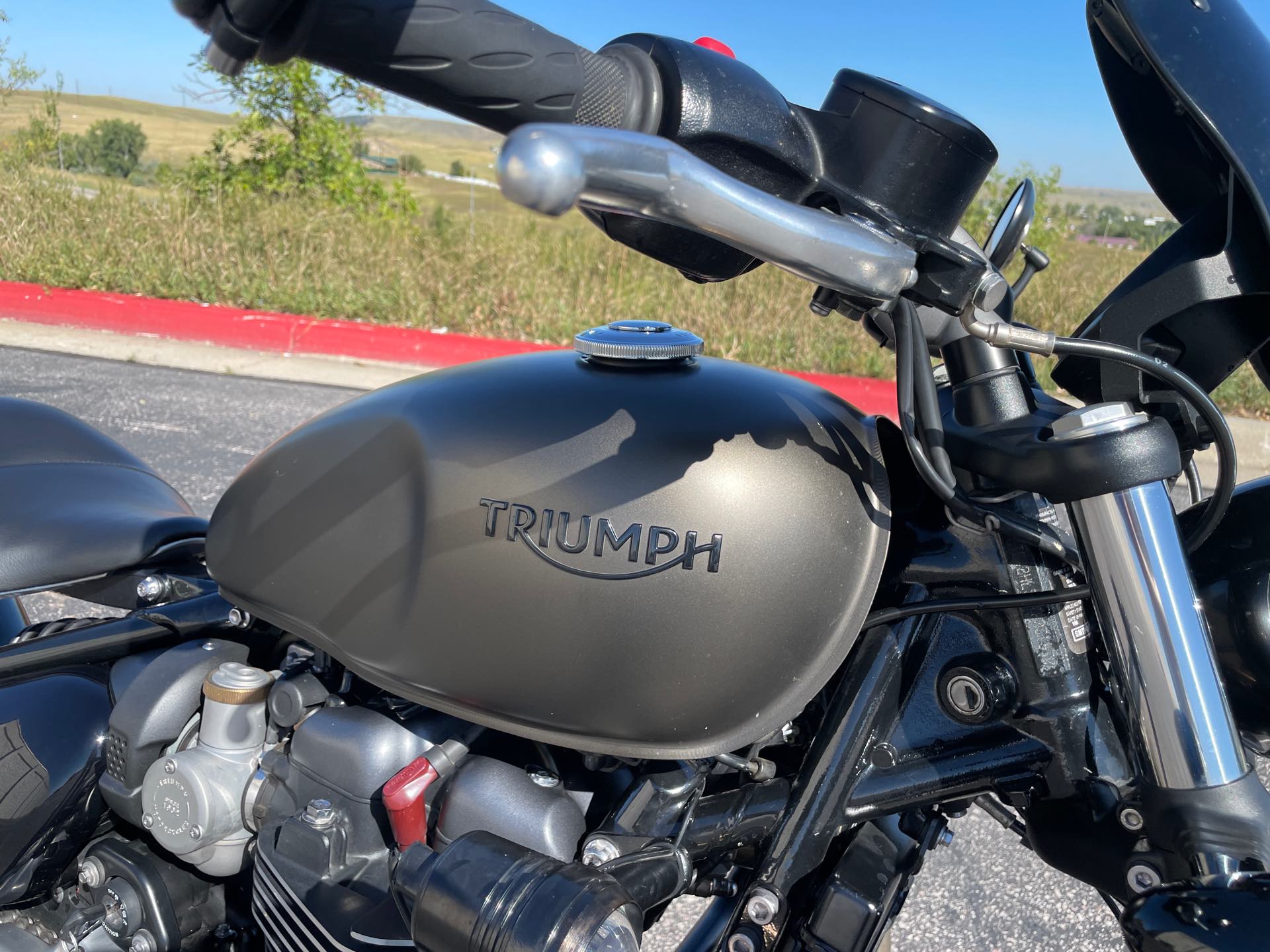 2017 Triumph Bonneville Bobber Base at Mount Rushmore Motorsports