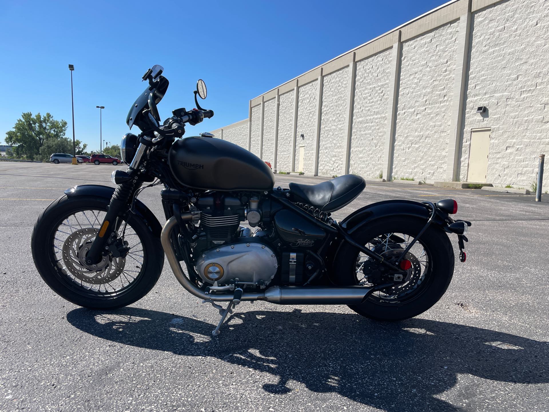 2017 Triumph Bonneville Bobber Base at Mount Rushmore Motorsports