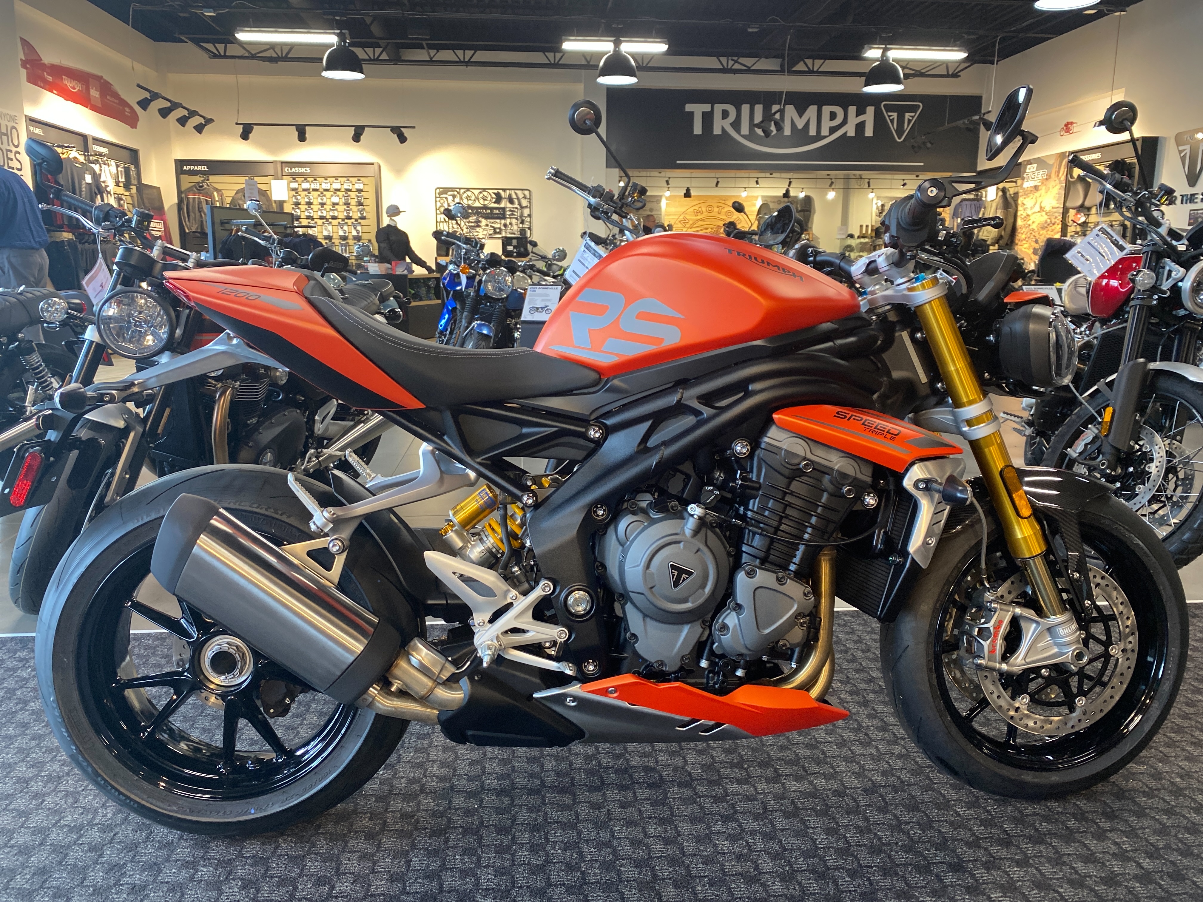 2023 Triumph Speed Triple 1200 RS at Frontline Eurosports