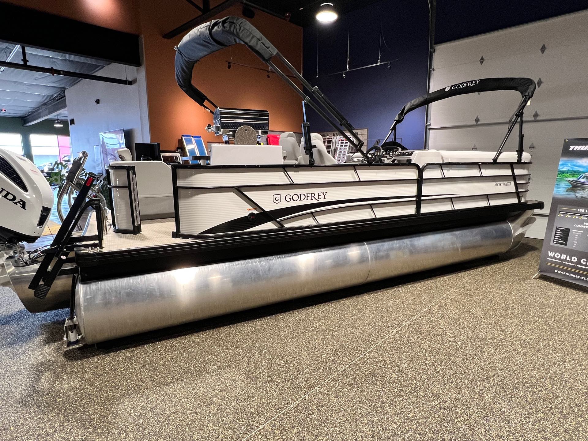 2022 Godfrey Pontoons Sweetwater 2386 Entertainment SW 2386 DT at Guy's Outdoor Motorsports & Marine