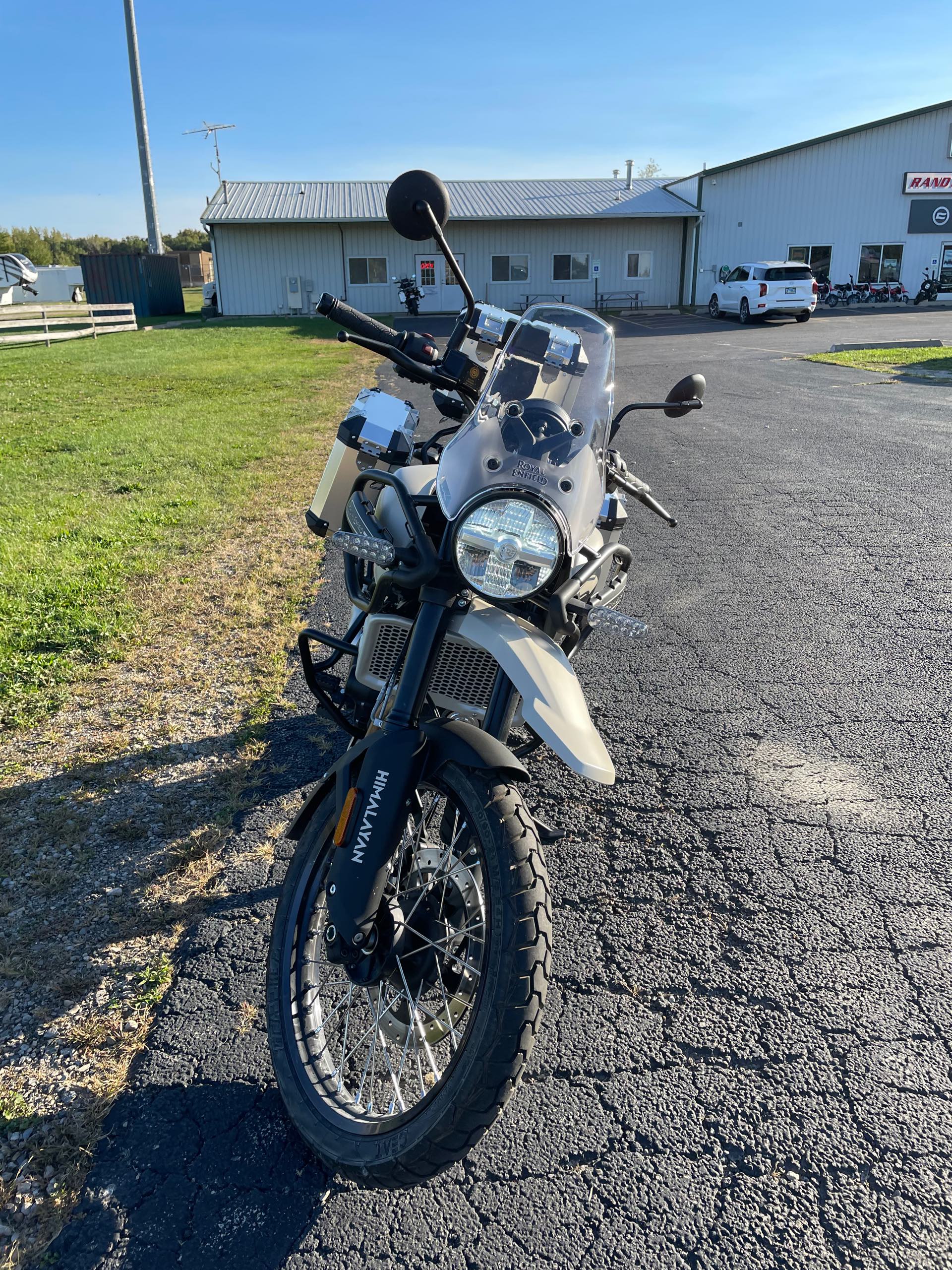 2025 ROYAL ENFIELD HIMALAYAN 450 - KAZA BROWN at Randy's Cycle