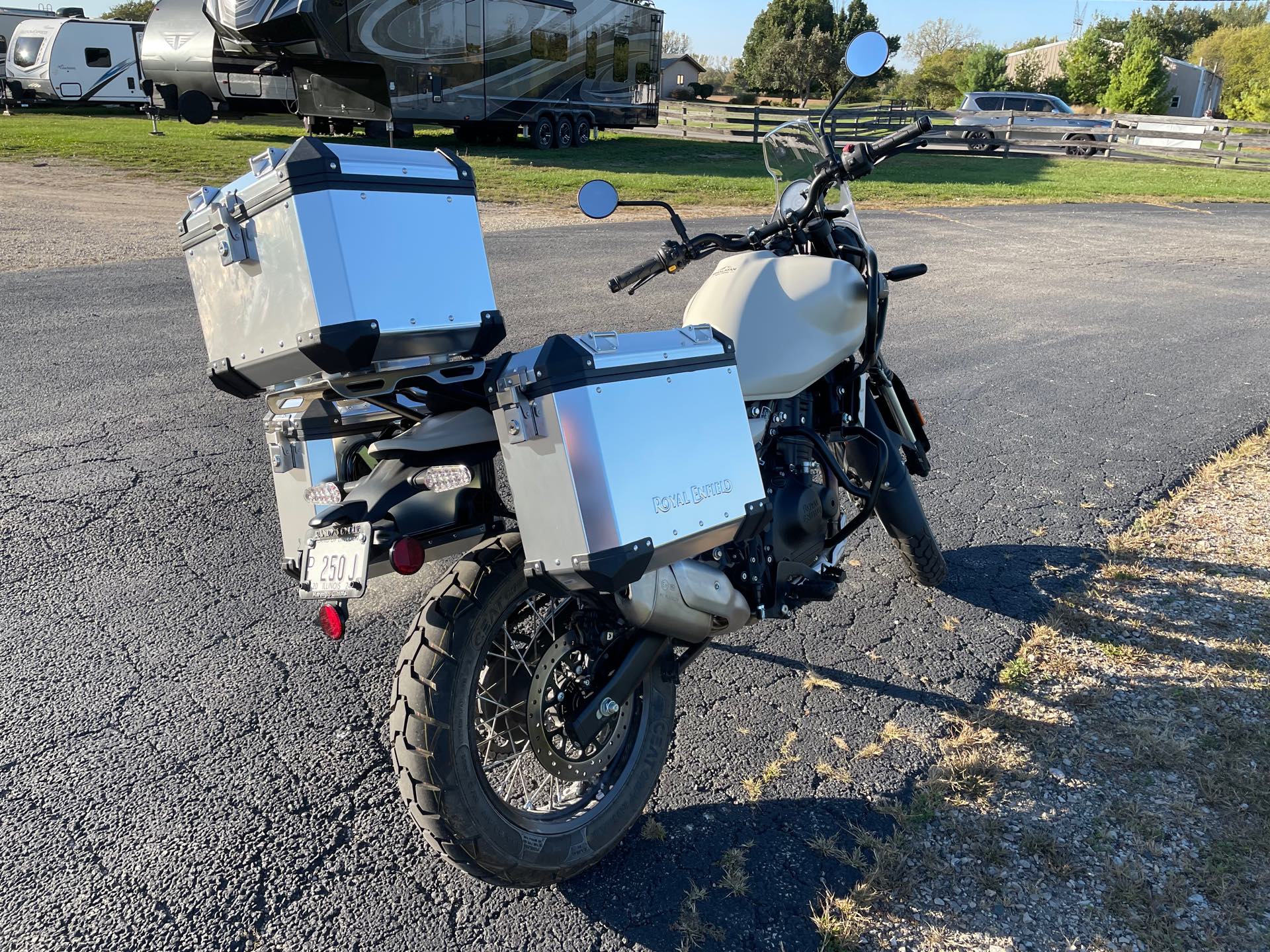 2025 ROYAL ENFIELD HIMALAYAN 450 - KAZA BROWN at Randy's Cycle