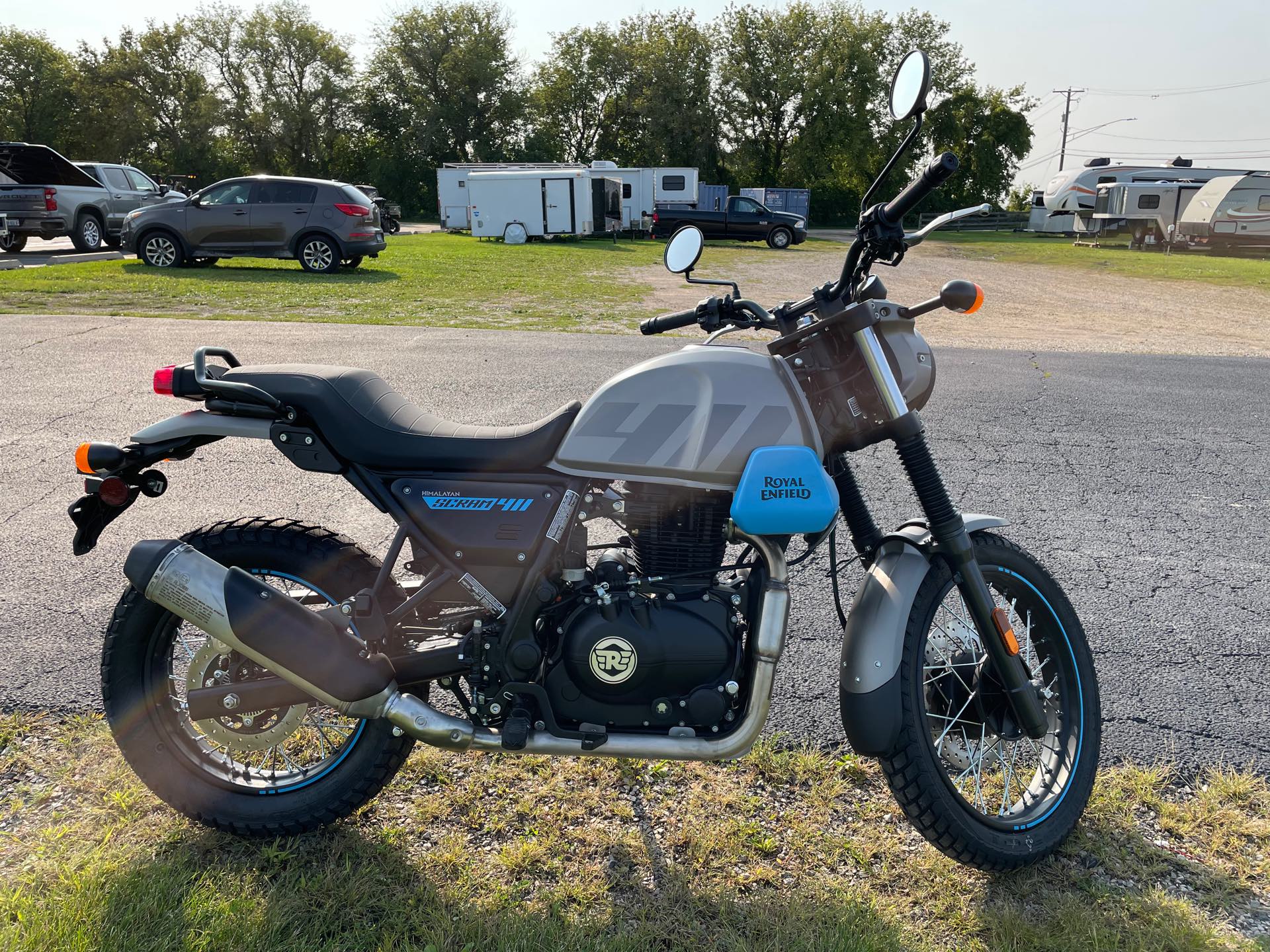 2023 Royal Enfield Scram 411 at Randy's Cycle