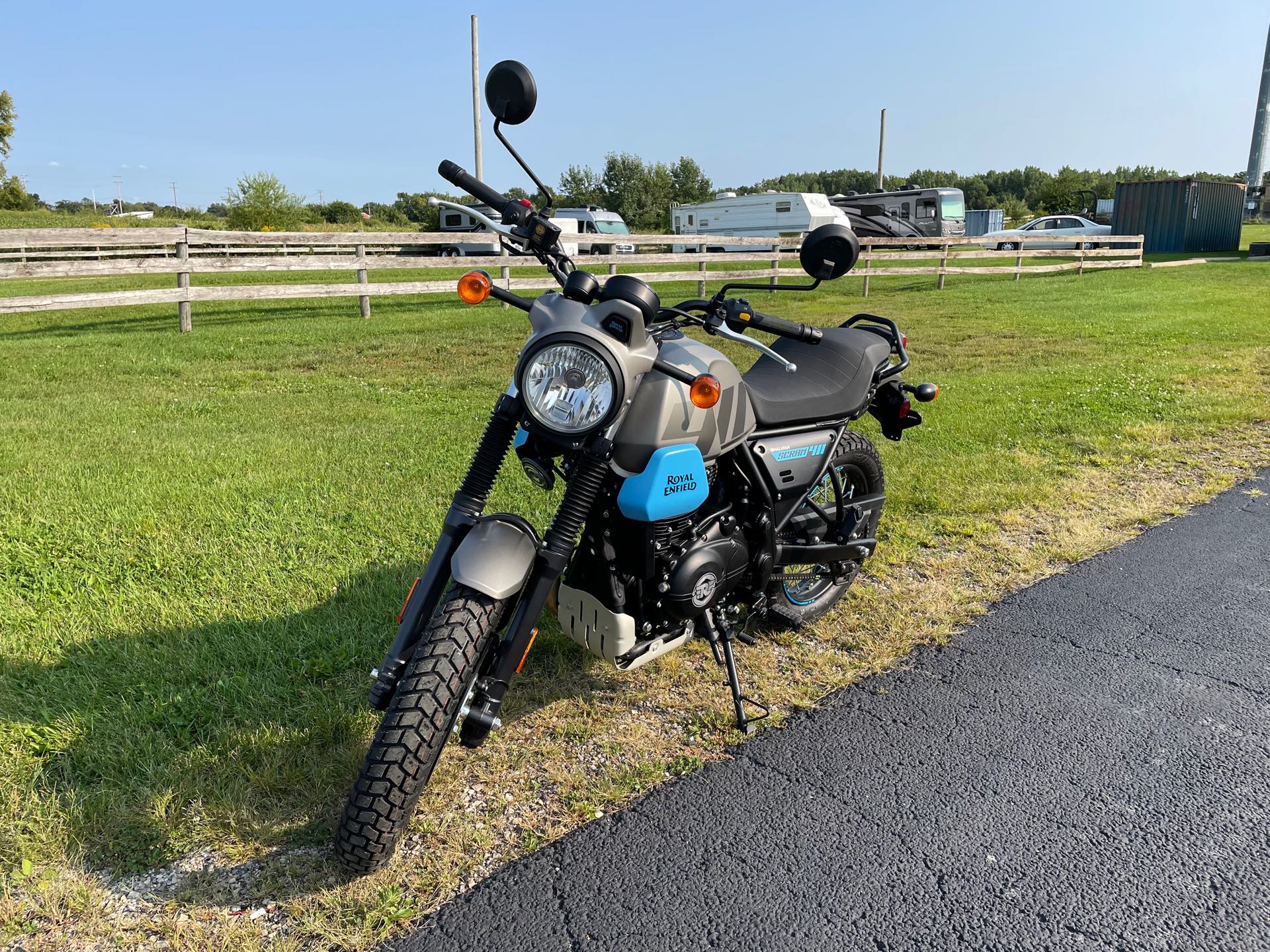 2023 Royal Enfield Scram 411 at Randy's Cycle