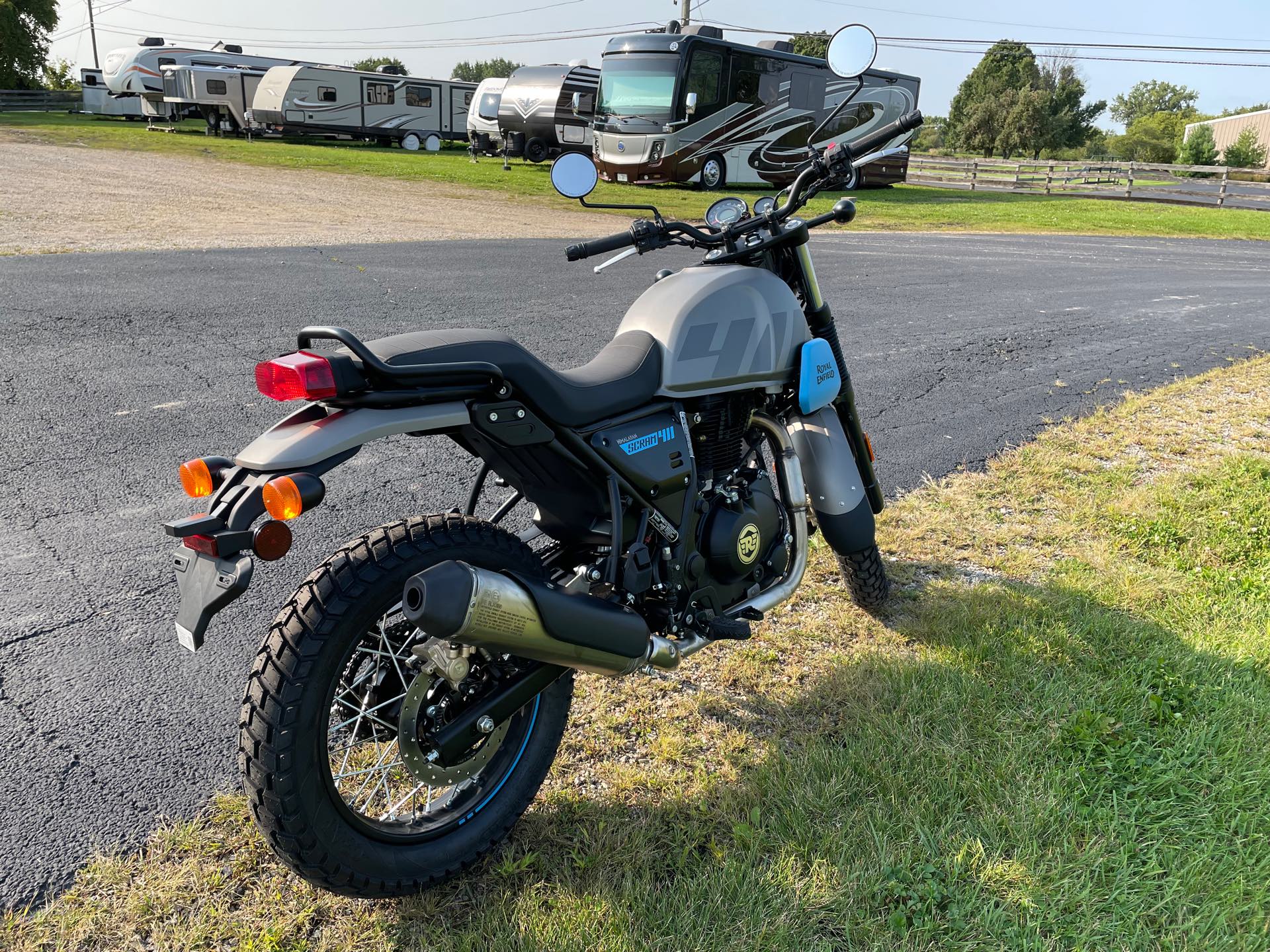 2023 Royal Enfield Scram 411 at Randy's Cycle