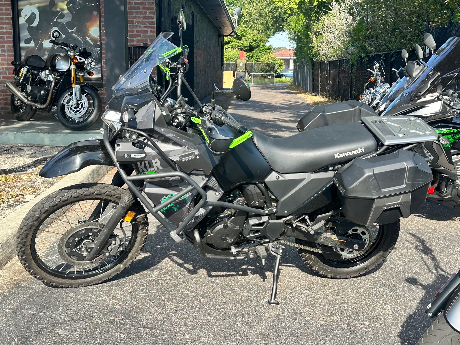 2022 Kawasaki KLR 650 Adventure at Tampa Triumph, Tampa, FL 33614