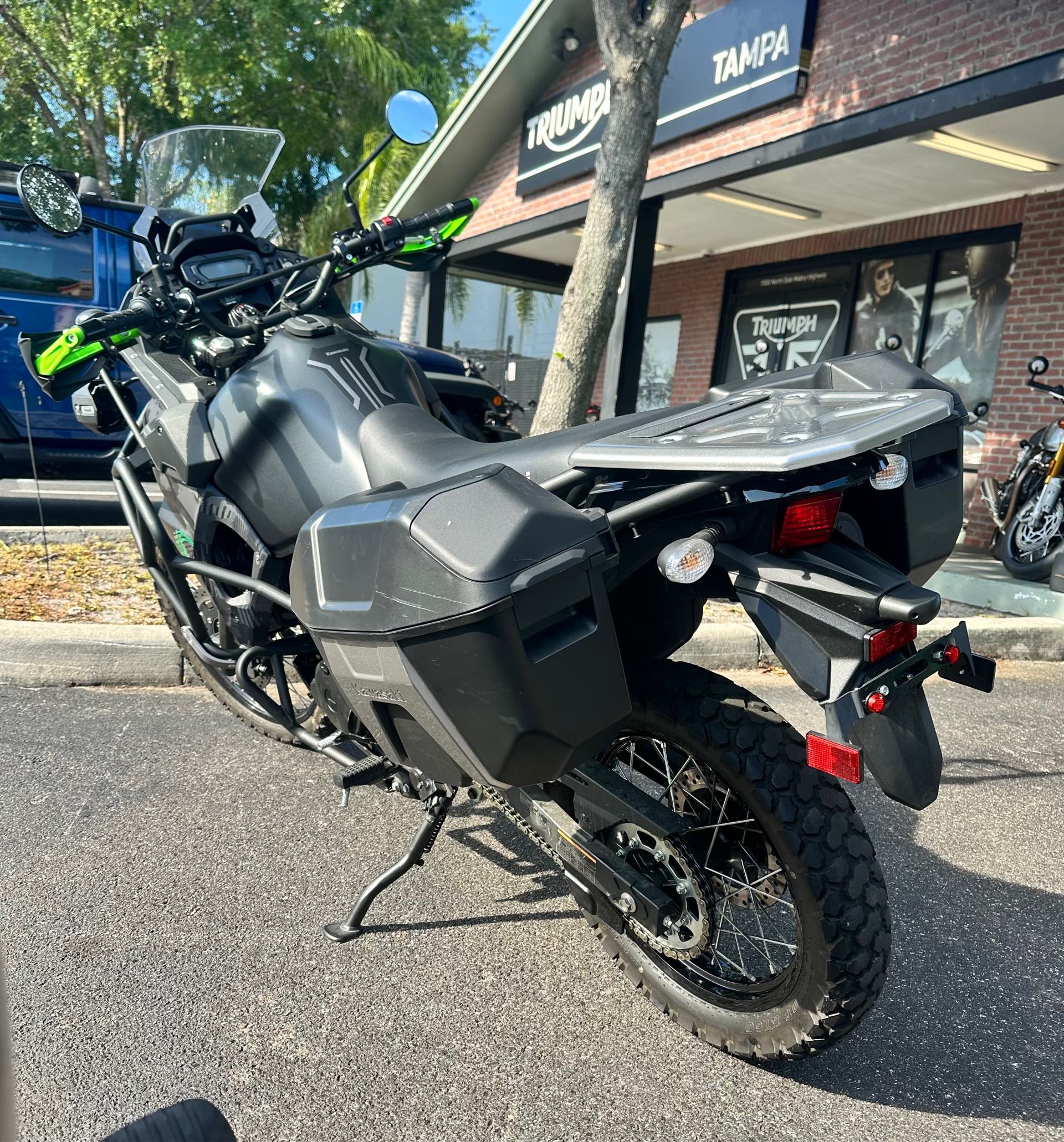 2022 Kawasaki KLR 650 Adventure at Tampa Triumph, Tampa, FL 33614