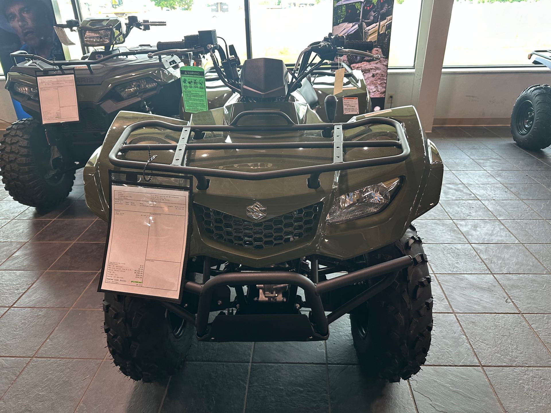 2024 Suzuki KingQuad 400 FSi at Wood Powersports Fayetteville