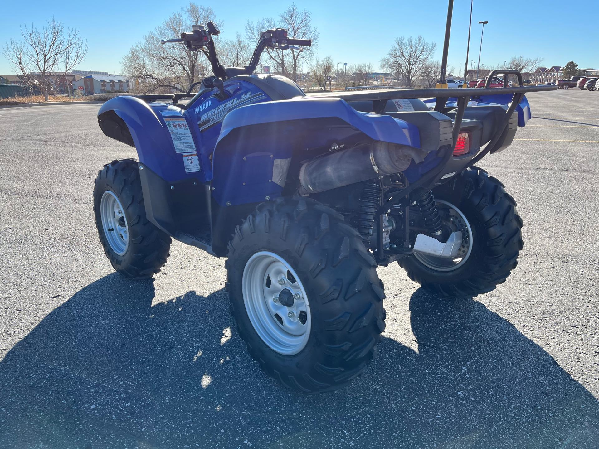 2014 Yamaha Grizzly 700 FI Auto 4x4 EPS at Mount Rushmore Motorsports