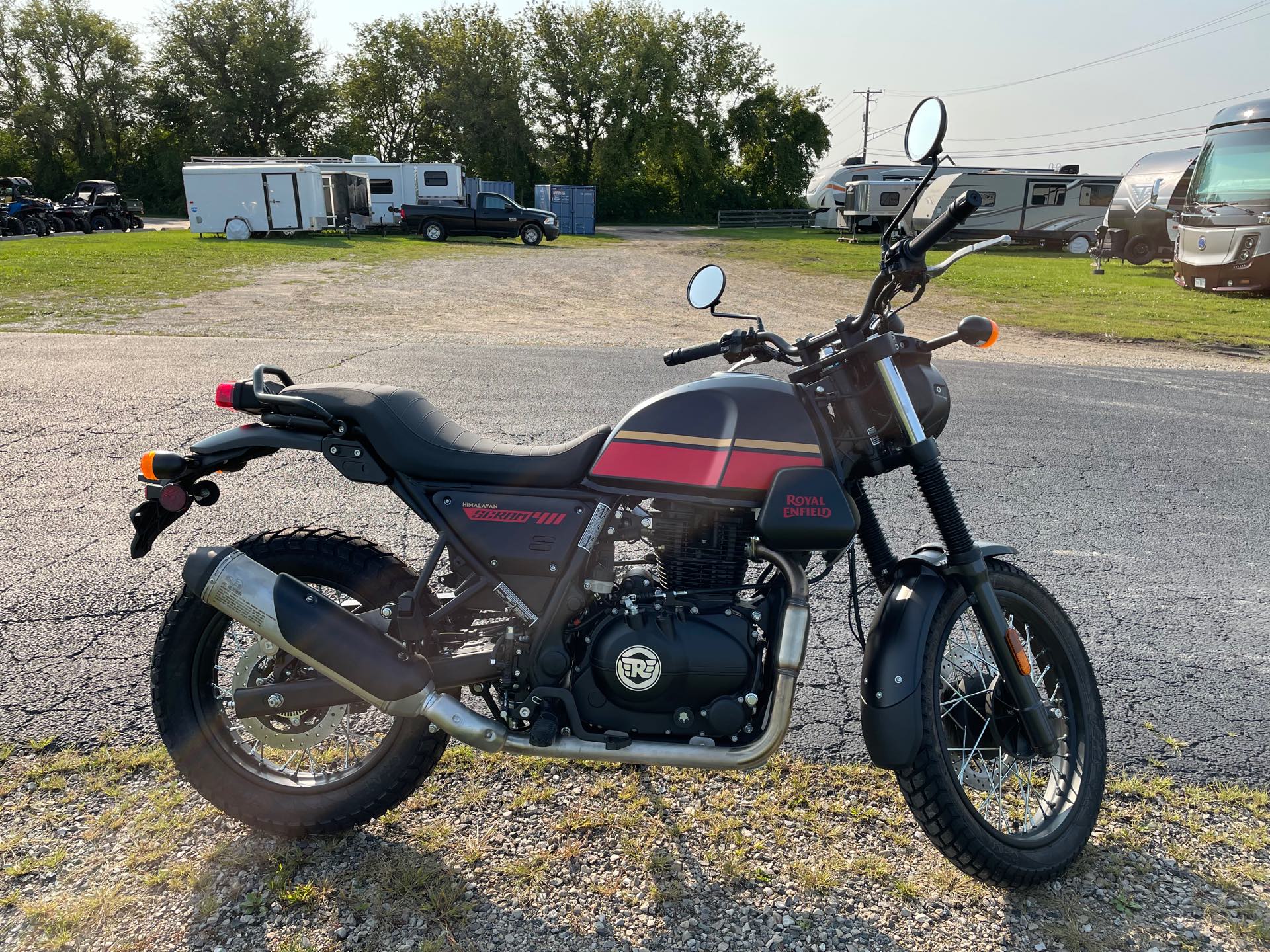 2023 Royal Enfield Scram 411 at Randy's Cycle