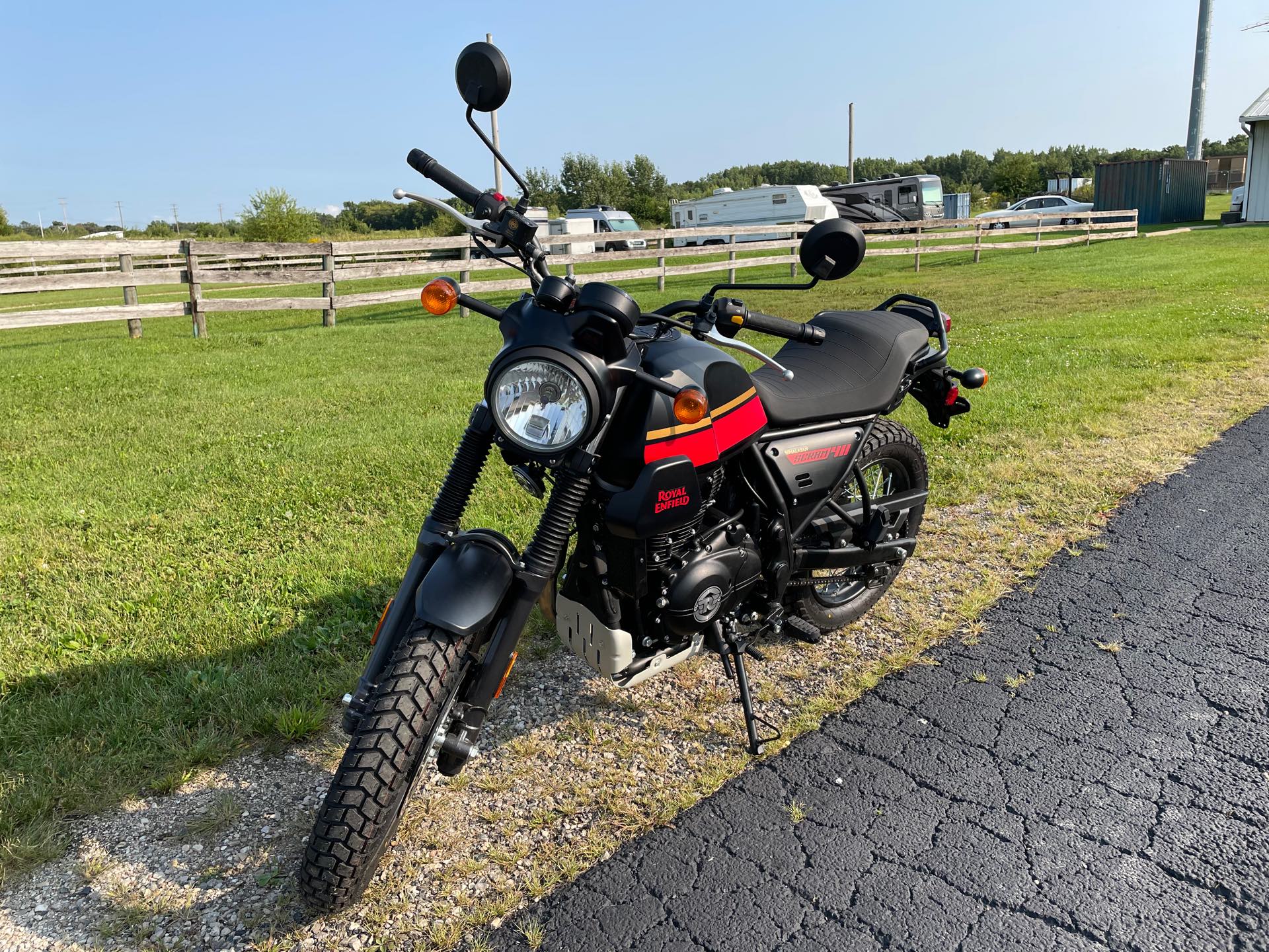 2023 Royal Enfield Scram 411 at Randy's Cycle