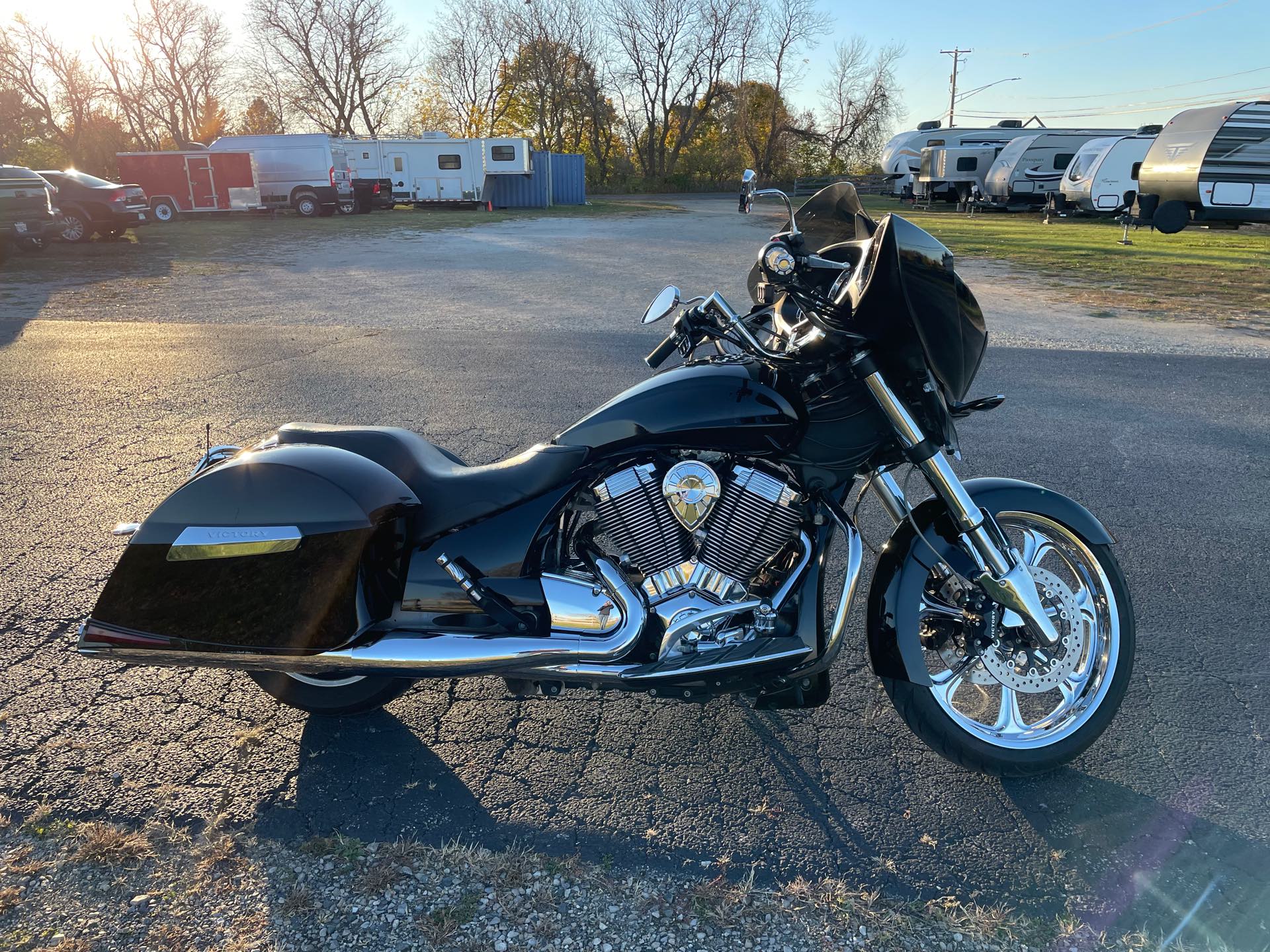 2014 Victory Cross Country Base at Randy's Cycle