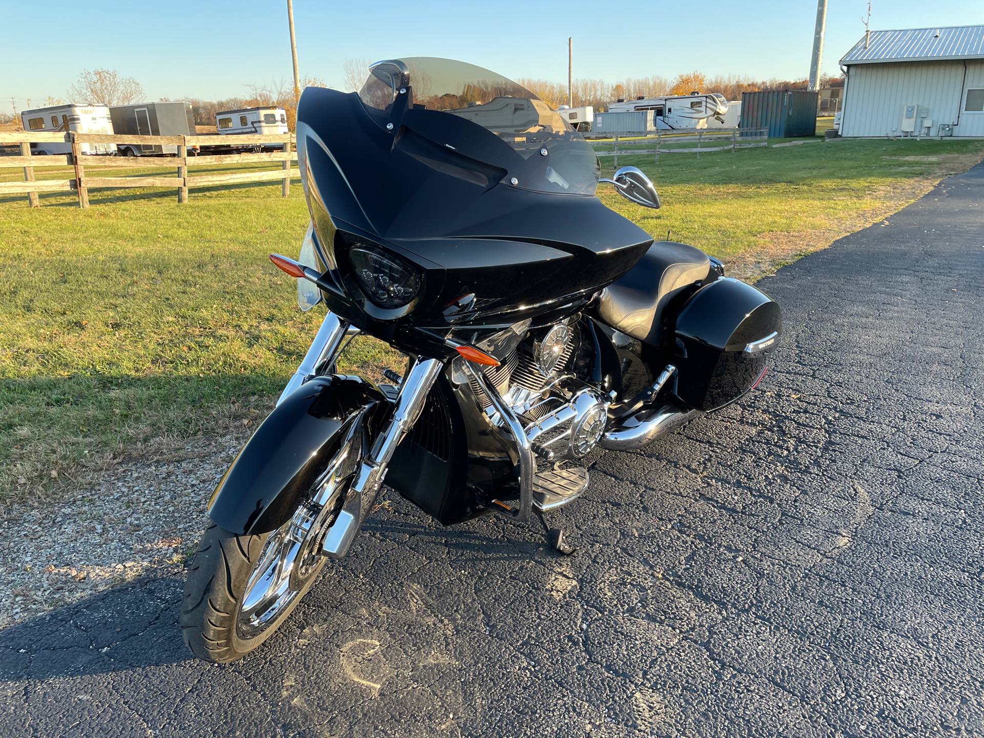 2014 Victory Cross Country Base at Randy's Cycle